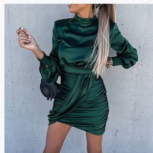 Satin dress